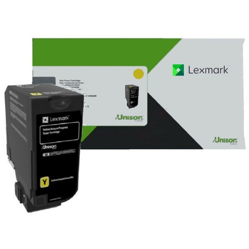 Lexmark 74C2SY0 Toner-kit yellow return program, 7K pages ISO/IEC 19798 for Lexmark CS 720/725/CX 725