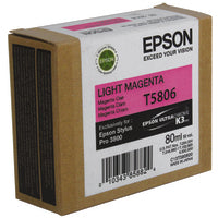 Epson C13T580600/T5806 Ink cartridge light magenta 80ml for Epson Stylus Pro 3800