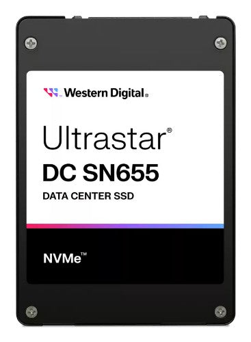 Western Digital Ultrastar DC SN655 3.84 TB U.3 PCI Express 4.0 NVMe 3D TLC NAND