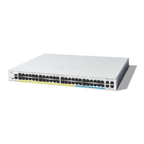 Cisco Catalyst C1300-48MGP-4X network switch Managed L2/L3 Gigabit Ethernet (10/100/1000) Power over Ethernet (PoE) Grey