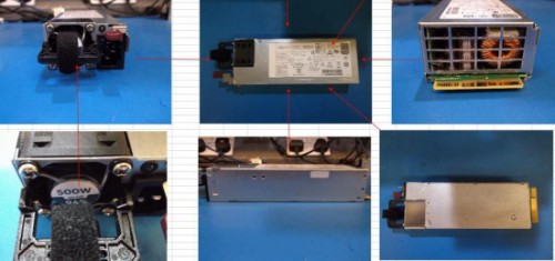HPE 866729-001 power supply unit 500 W Flex ATX Silver