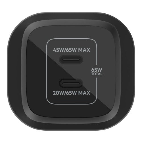 Belkin WCH013MYBK mobile device charger Universal Black AC Fast charging Indoor