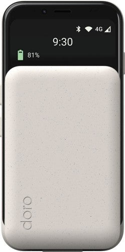 Doro Aurora A20 11.4 cm (4.5") Dual SIM Android 14 4G USB Type-C 4 GB 64 GB 3000 mAh Black, White