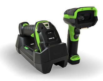 Zebra LI3678-ER Handheld bar code reader 1D Black, Green