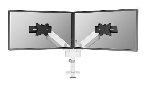 Neomounts DS65S-950WH2 Monitor arm 24-34" - gas spring - Topfix - multi-adjustable - 180°-stop