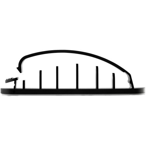 StarTech.com 100 Pack Cable Management Clips - Self Adhesive 6 Slot Cable Comb - Resusable Desktop USB/Computer/Ethernet/AV Cord Organizer - Sticky Cable Holders - Nylon Cable Clamp UL Rated