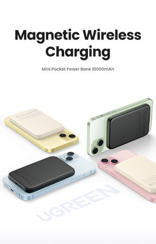 Ugreen 25208 power bank 10000 mAh Wireless charging Beige