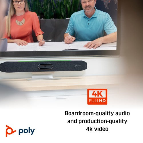 HP Poly Studio X50 All-In-One Video Bar with TC8 Controller Kit