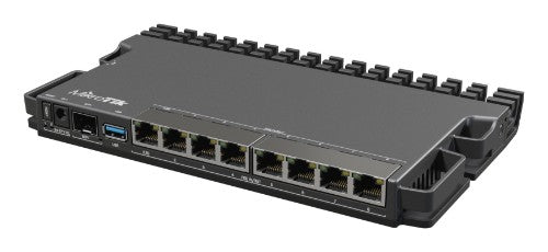 Mikrotik RB5009UPR+S+IN wired router 2.5 Gigabit Ethernet, Gigabit Ethernet Black