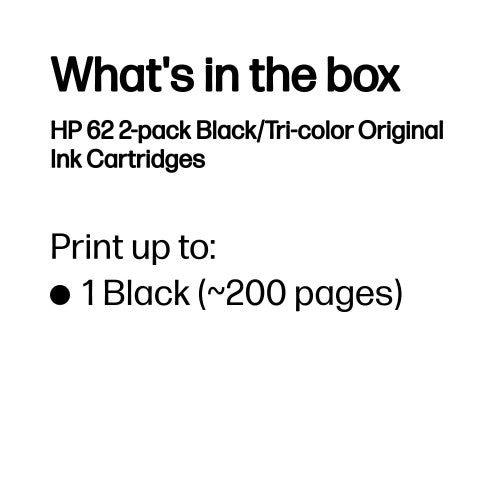 HP N9J71AE/62 Printhead cartridge multi pack black + color 200pg + 165pg Pack=2 for HP Envy 5640