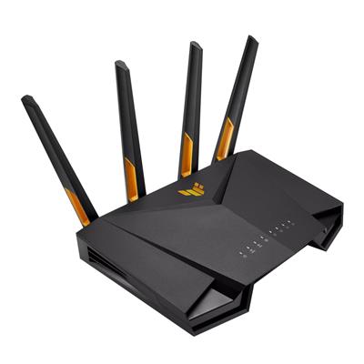 ASUS TUF Gaming AX3000 V2 wireless router Gigabit Ethernet Dual-band (2.4 GHz / 5 GHz) Black, Orange