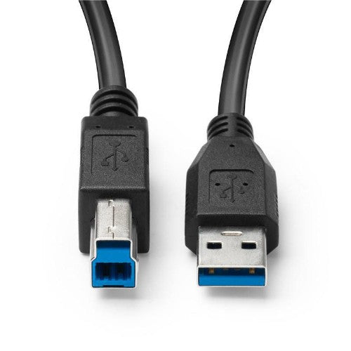 Microconnect USB3.0AB1B USB cable USB 3.2 Gen 1 (3.1 Gen 1) 1 m USB A USB B Black