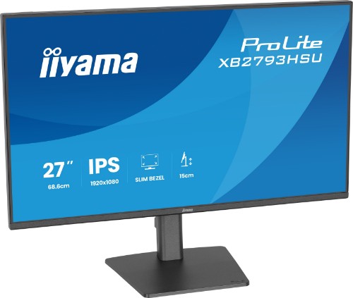 iiyama ProLite XB2793HSU-B1 computer monitor 68.6 cm (27") 1920 x 1080 pixels Full HD LED Black