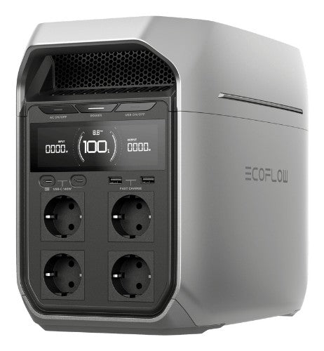 EcoFlow DELTA 3 Plus portable power station Lithium Iron Phosphate (LiFePO4) 1800 W 12.5 kg