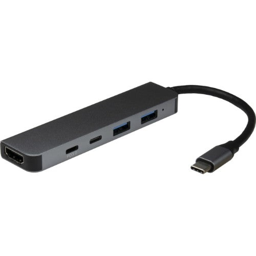 Inter-Tech H-469-1 USB 3.2 Gen 1 (3.1 Gen 1) Type-C 5000 Mbit/s Black