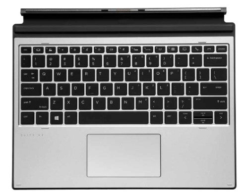 HP L67436-A41 mobile device keyboard Belgian Pogo Pin Silver