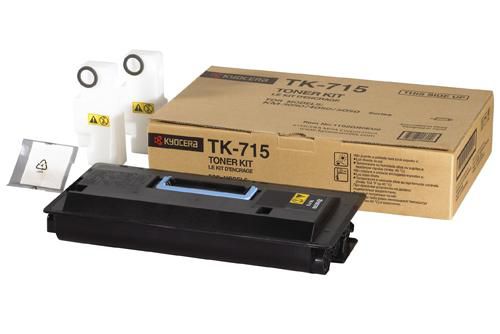 Kyocera 1T02GR0EU0/TK-715 Toner black, 34K pages for Mita KM 3050