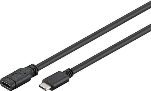 Microconnect MC-ITH-USBC-EX-002 USB cable USB 3.2 Gen 1 (3.1 Gen 1) 1.8 m Black