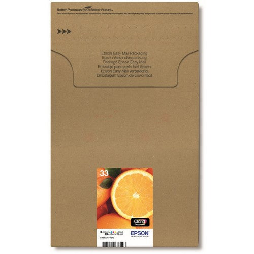 Epson C13T33374510/33 Ink cartridge multi pack Bk,C,M,Y,PBK Easymail 6,4ml+4x4,5ml Pack=5 for Epson XP 530