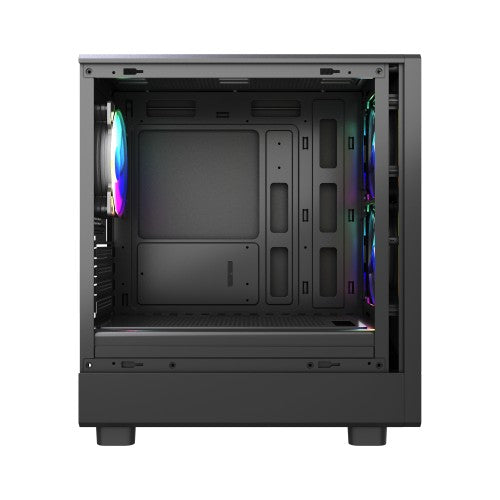 VIDA SPIRE M MATX BLACK GAMING CASE Micro Tower