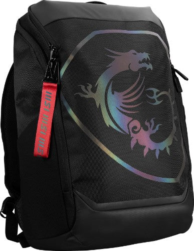 MSI Titan Gaming backpack Rucksack Black, Red
