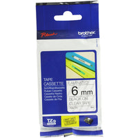 Brother TZE-111 DirectLabel black on Transparent Laminat 6mm x 8m for Brother P-Touch TZ 3.5-18mm/6-12mm/6-18mm/6-24mm/6-36mm