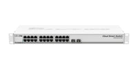 Mikrotik CSS326-24G-2S+RM network switch Managed Gigabit Ethernet (10/100/1000) Power over Ethernet (PoE) 1U White