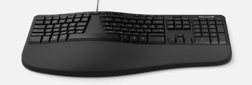 Microsoft Ergonomic keyboard Universal USB AZERTY Belgian Black