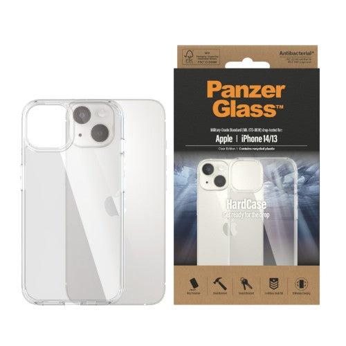 PanzerGlass ® HardCase iPhone 14 | 13 | Clear