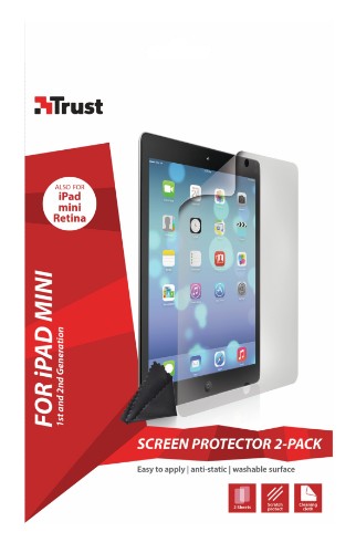 Trust Screen Protector 2-pack f iPad Mini Apple 2 pc(s)