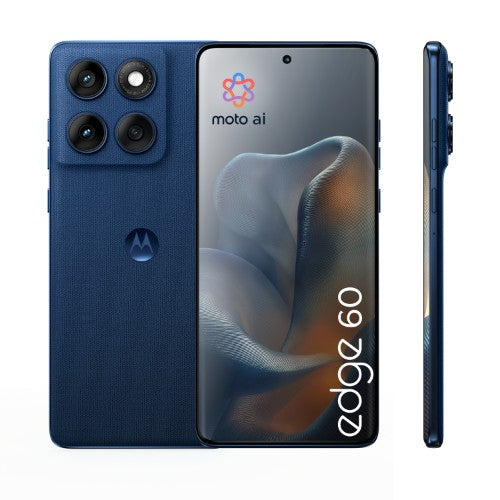 Motorola edge 60 16.9 cm (6.67") Dual SIM Android 15 5G USB Type-C 12 GB 512 GB 5200 mAh Blue