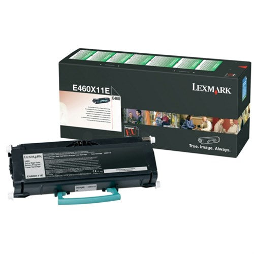 Lexmark E460X11E Toner black extra High-Capacity return program, 15K pages/5% for Lexmark E 460