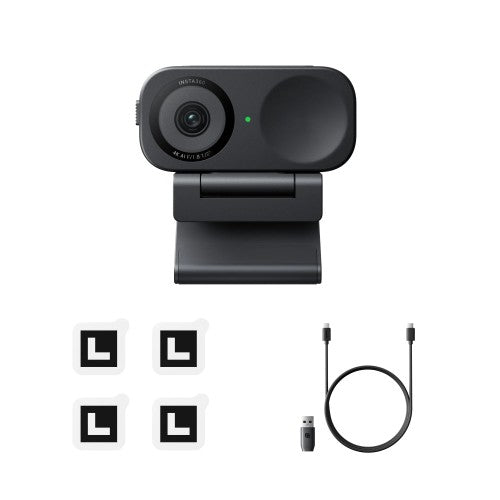 Insta360 Link 2C webcam 3840 x 2160 pixels USB Black