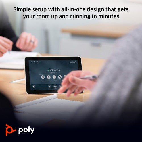 HP Poly Studio X50 All-In-One Video Bar with TC8 Controller Kit
