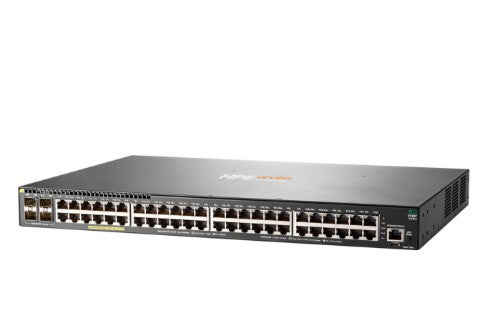 HPE Aruba Networking 2930F 48G PoE+ 4SFP+ Switch