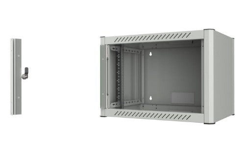 Lanview RWM06U45WH rack cabinet 6U Wall mounted rack White