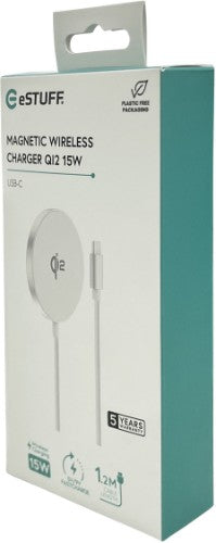 eSTUFF ES638300 mobile device charger Smartphone Aluminium AC Wireless charging Fast charging Indoor