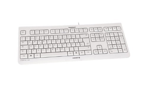 CHERRY KC 1000 keyboard USB AZERTY Belgian Grey