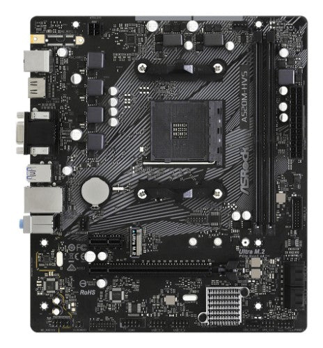 Asrock A520M-HVS AMD A520 Socket AM4 micro ATX