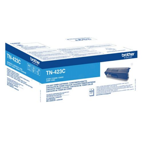 Brother TN-423C Toner-kit cyan high-capacity, 4K pages ISO/IEC 19752 for Brother HL-L 8260/8360
