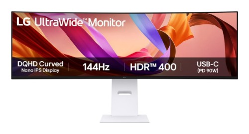 LG 49U950A-W computer monitor 124.5 cm (49") 5120 x 1440 pixels Dual QHD LED Black, White