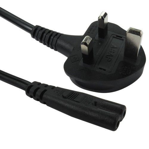 Cables Direct RB-298WH power cable Black 2 m C7 coupler