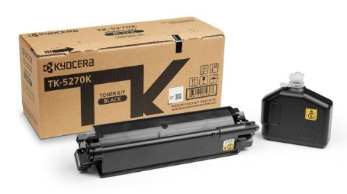 Kyocera 1T02TV0NL0/TK-5270K Toner-kit black, 8K pages ISO/IEC 19752 for Kyocera P 6230