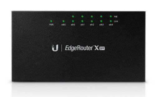 Ubiquiti ER-X-SFP wired router Black