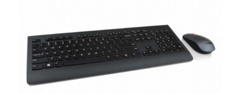 Lenovo 4X30H56804 keyboard Mouse included Universal RF Wireless Danish Black