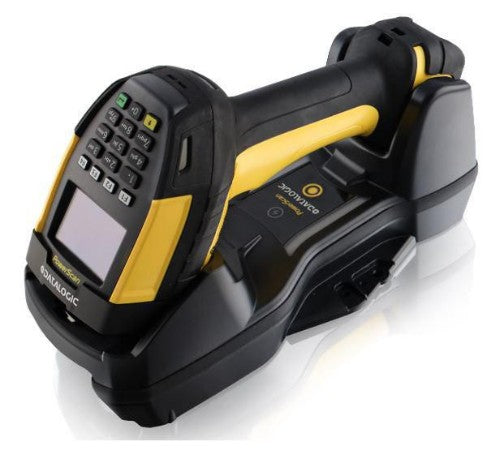Datalogic PM9600-DKAR433RK10 barcode reader Handheld bar code reader 1D/2D Black, Yellow