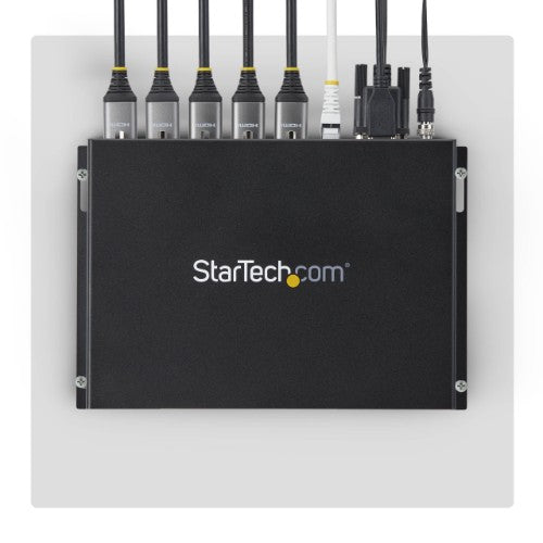 StarTech.com 2x2 HDMI Video Wall Controller - 4K 60Hz HDMI 2.0 Video Input to 4x 1080p Output - Video Wall Processor for Multi Screen Display - Video Wall Splitter - RS232/Ethernet Control