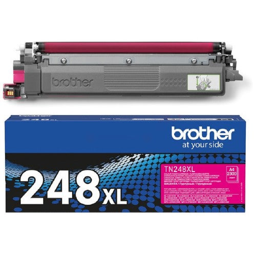 Brother TN-248XLM Toner-kit magenta high-capacity, 2.3K pages ISO/IEC 19752 for Brother DCP-L 3500/HL-L 8200/MFC-L 8300