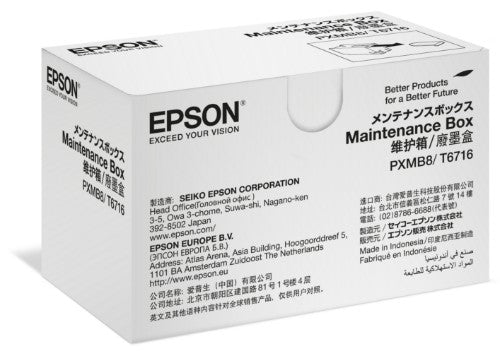 Epson C13T671600/T6716 Ink waste box, 50K pages 19.9ml for Epson WF-C 5210/529R/5290/M 5299