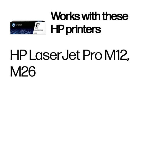HP CF279A/79A Toner cartridge, 1K pages ISO/IEC 19752 for HP Pro M 12